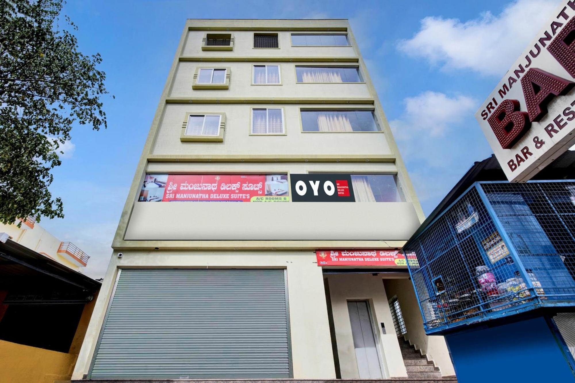 Hotel O Sri Manjunatha Deluxe Suites Bangalore Buitenkant foto
