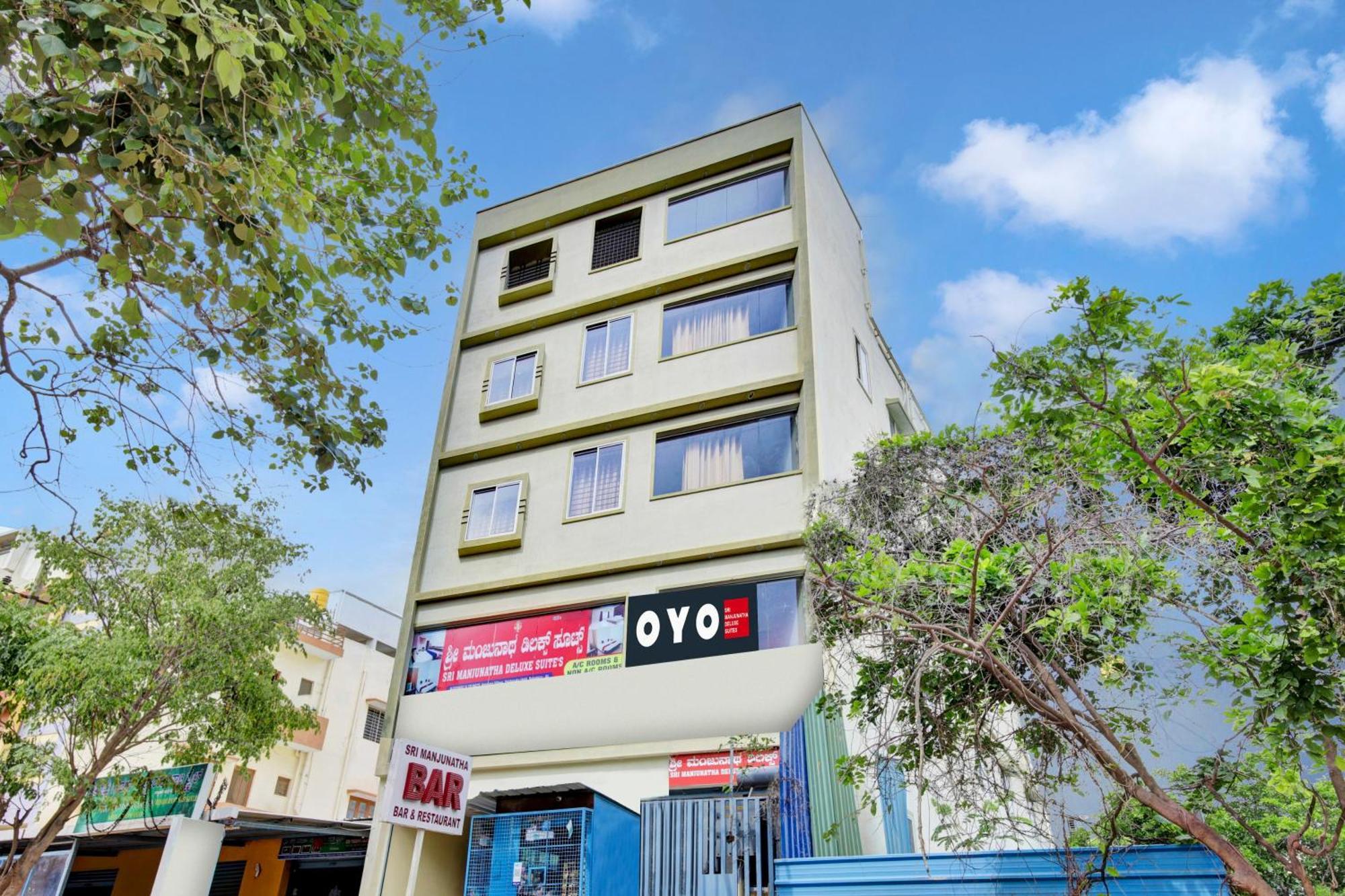 Hotel O Sri Manjunatha Deluxe Suites Bangalore Buitenkant foto
